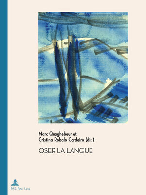 cover image of Oser la langue